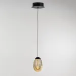 Подвесной светильник Delight Collection MD25090022-1A matt black/champagne