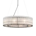 Подвесная люстра Delight Collection KM1293 771198 (KM1293P-8) black/frost