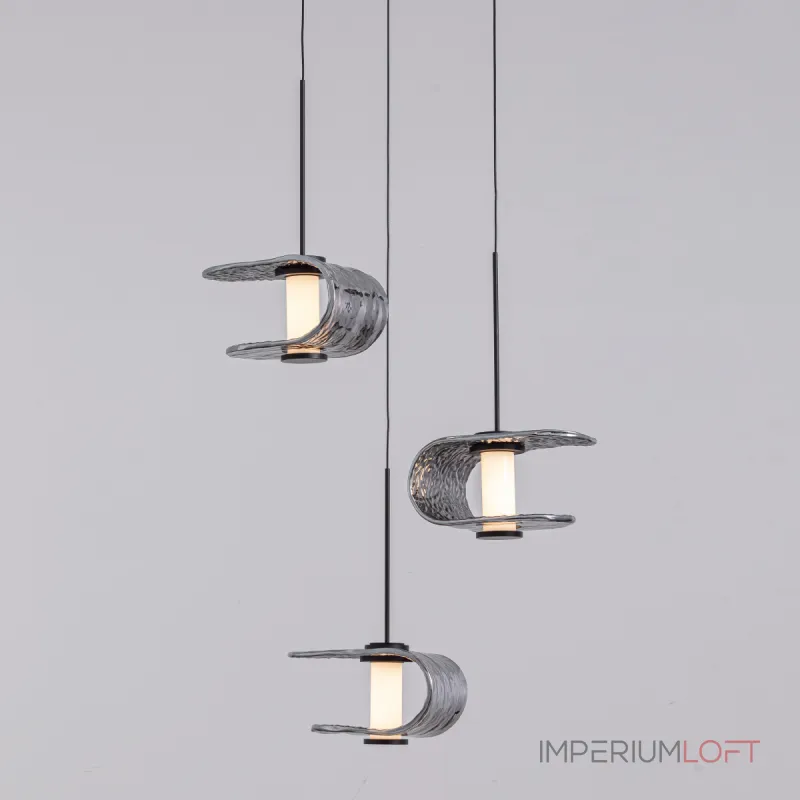 Подвесной светильник Delight Collection MD24020901 MD24020901-3A black/smoky Подвесной светильник Delight Collection MD24020901 MD24020901-3A black/smoky