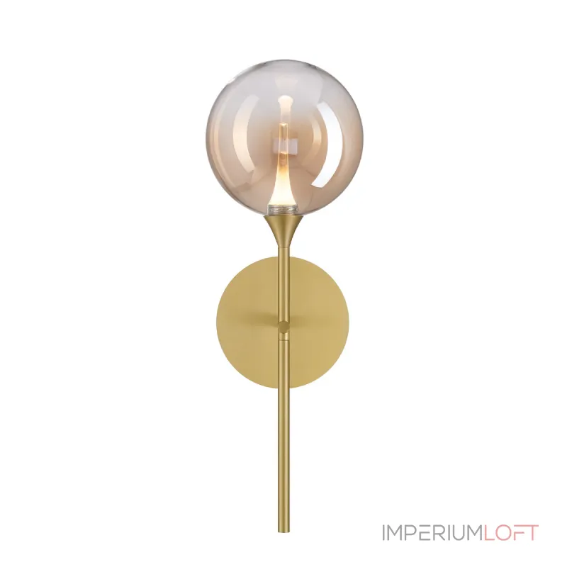 Светильник настенный Delight Collection MD23001045 MB23001045H-1B brass/champagne Светильник настенный Delight Collection MD23001045 MB23001045H-1B brass/champagne