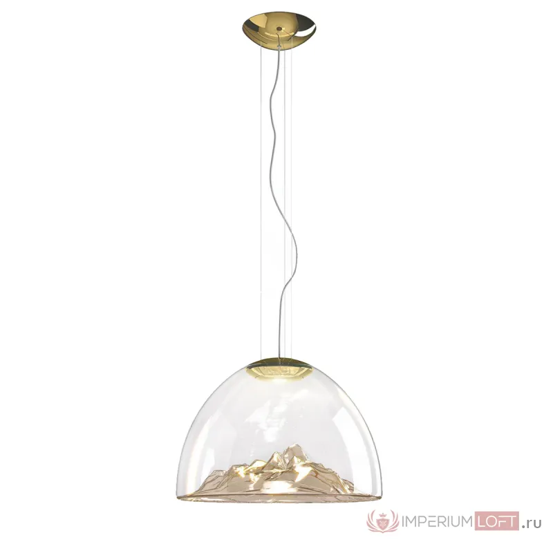 Подвесной светильник Delight Collection Mountain 9260P gold от ImperiumLoft