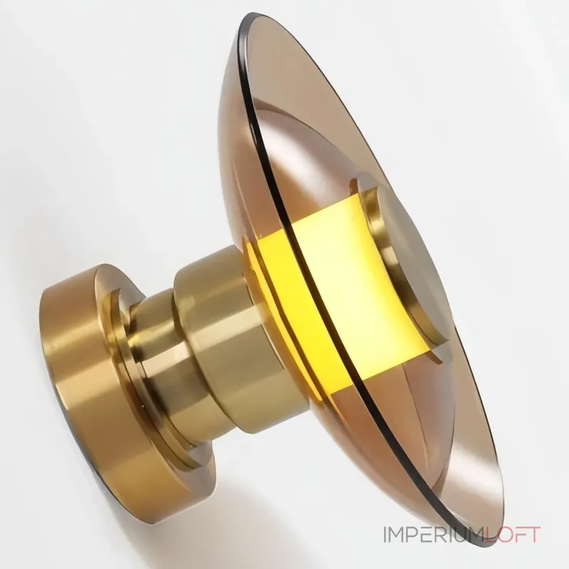 Настенно-потолочный светильник Delight Collection 8665 8665W/S gold/amber