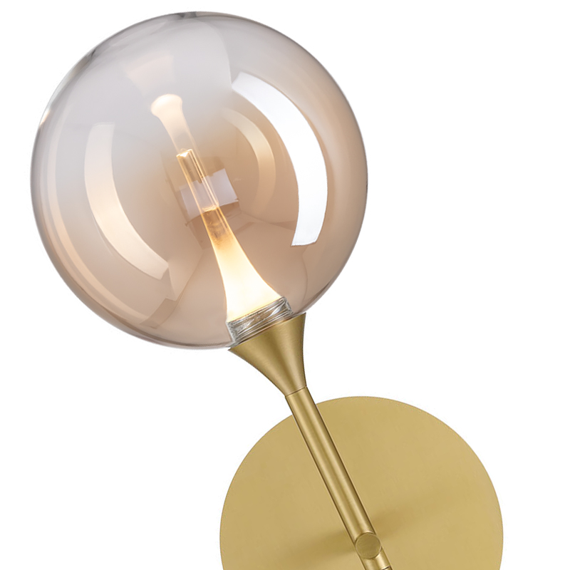 Светильник настенный Delight Collection MD23001045 MB23001045H-1B brass/champagne Светильник настенный Delight Collection MD23001045 MB23001045H-1B brass/champagne