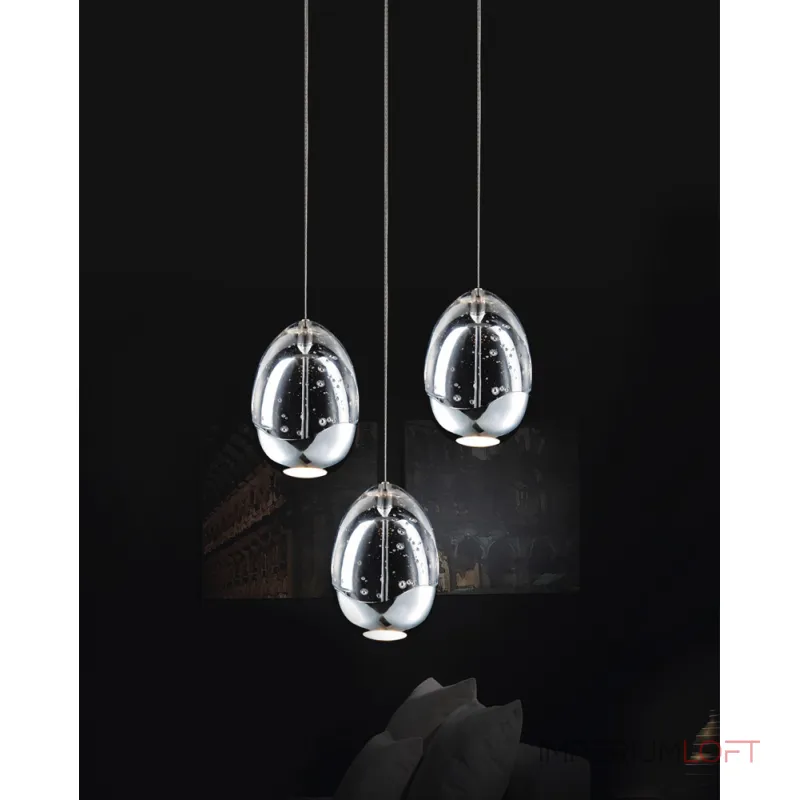 Подвесной светильник Delight Collection Terrene MD13003023-3A chrome Подвесной светильник Delight Collection Terrene MD13003023-3A chrome