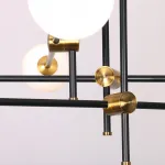 Люстра Delight Collection Bistro Globe 9389P/9 black/gold от ImperiumLoft