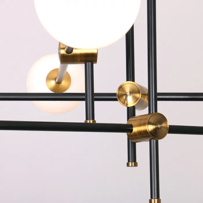 Люстра Delight Collection Bistro Globe 9389P/9 black/gold от ImperiumLoft