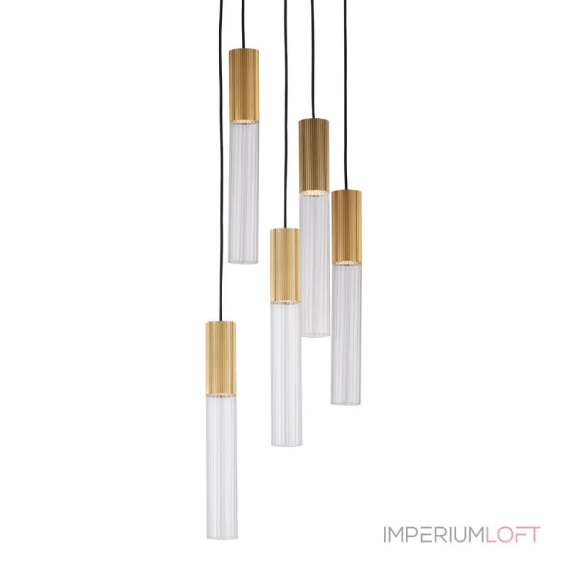 Подвесной светильник Delight Collection Flume MD2045-5A ant.brass