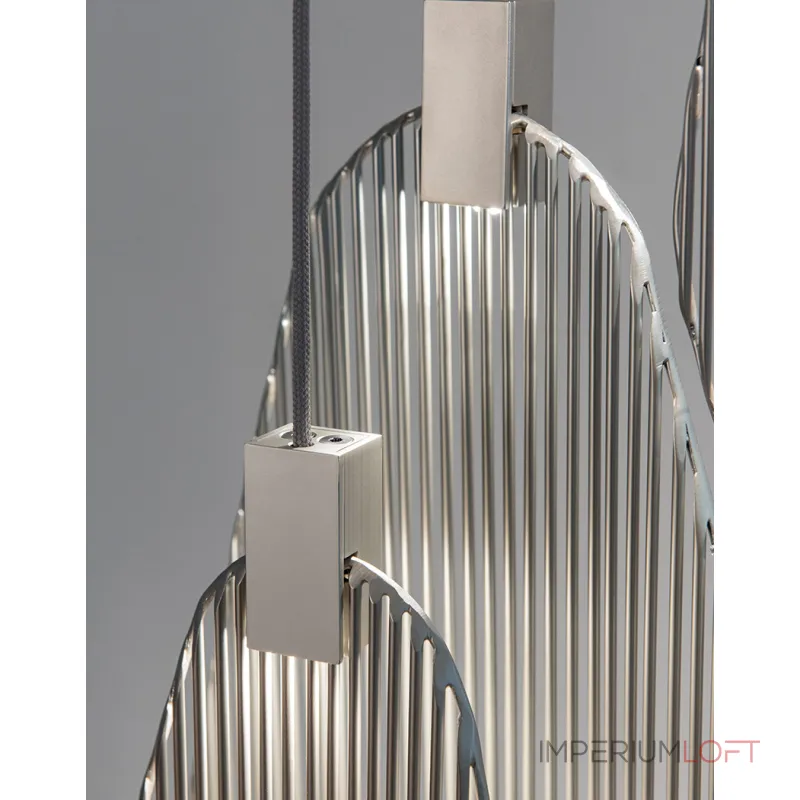 Подвесной светильник Delight Collection Harpe 5046P/L satin nickel