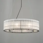 Подвесная люстра Delight Collection KM1293 771198 (KM1293P-8) black/frost