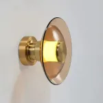 Настенно-потолочный светильник Delight Collection 8665 8665W/S gold/amber