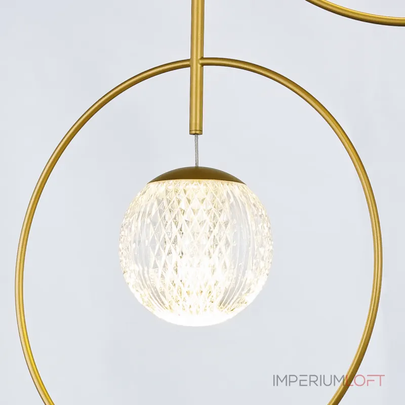 Подвесной светильник Delight Collection Elliot Diamante MD21001043-3A gold Подвесной светильник Delight Collection Elliot Diamante MD21001043-3A gold