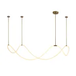 Подвесной светильник Delight Collection 10521 10521P brass/white