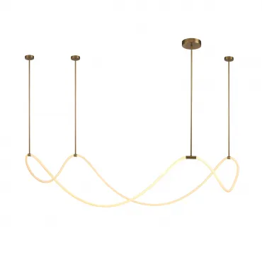 Подвесной светильник Delight Collection 10521 10521P brass/white