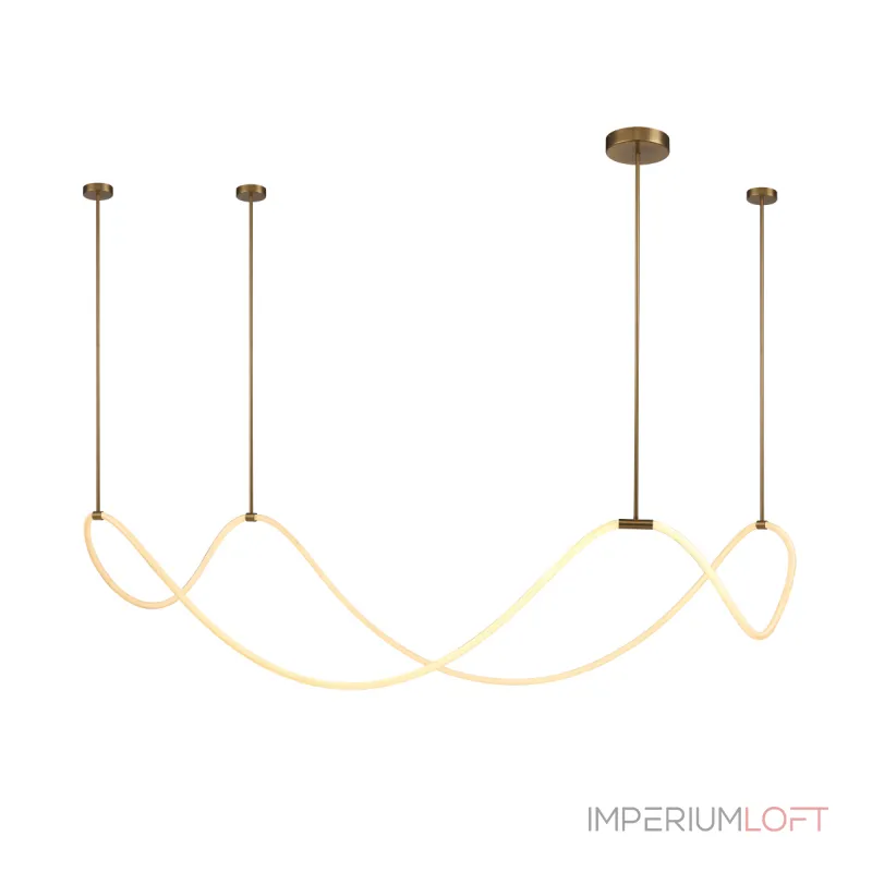 Подвесной светильник Delight Collection 10521 10521P brass/white