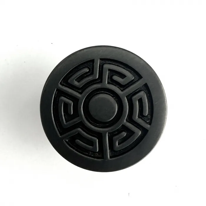Ручка-кнопка Delight Collection MOS001 MOS002 black от ImperiumLoft