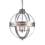 Подвесная люстра Delight Collection Residential KM0115P-4M nickel