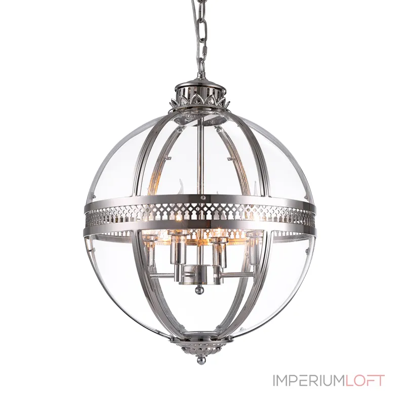 Подвесная люстра Delight Collection Residential KM0115P-4M nickel Подвесная люстра Delight Collection Residential KM0115P-4M nickel