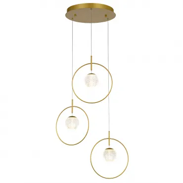 Подвесной светильник Delight Collection Elliot Diamante MD21001043-3A gold