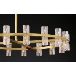 Люстра на штанге Delight Collection Arcachon KM1000P-36 brass