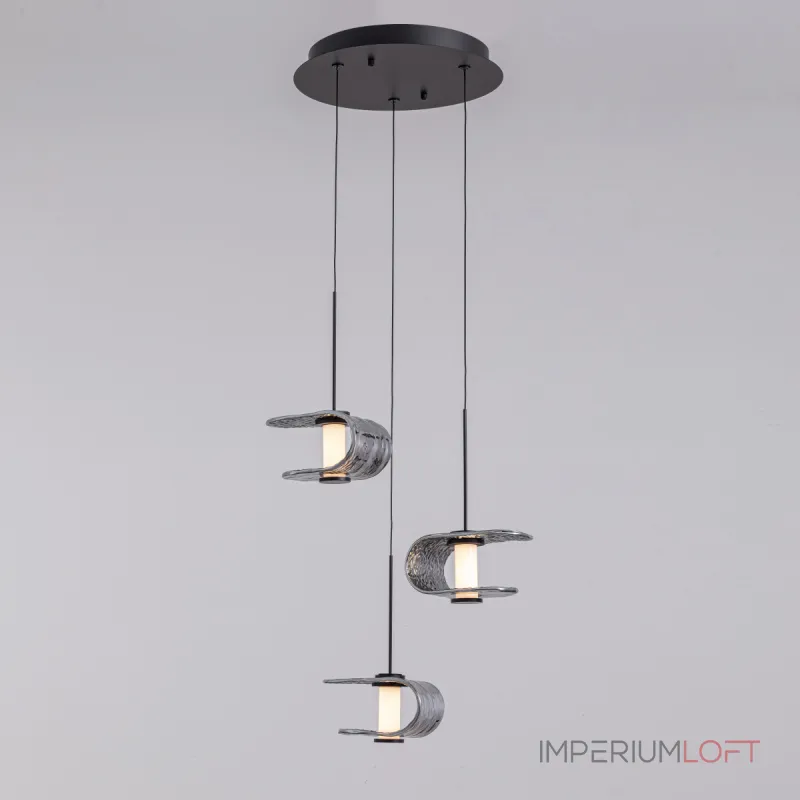 Подвесной светильник Delight Collection MD24020901 MD24020901-3A black/smoky Подвесной светильник Delight Collection MD24020901 MD24020901-3A black/smoky