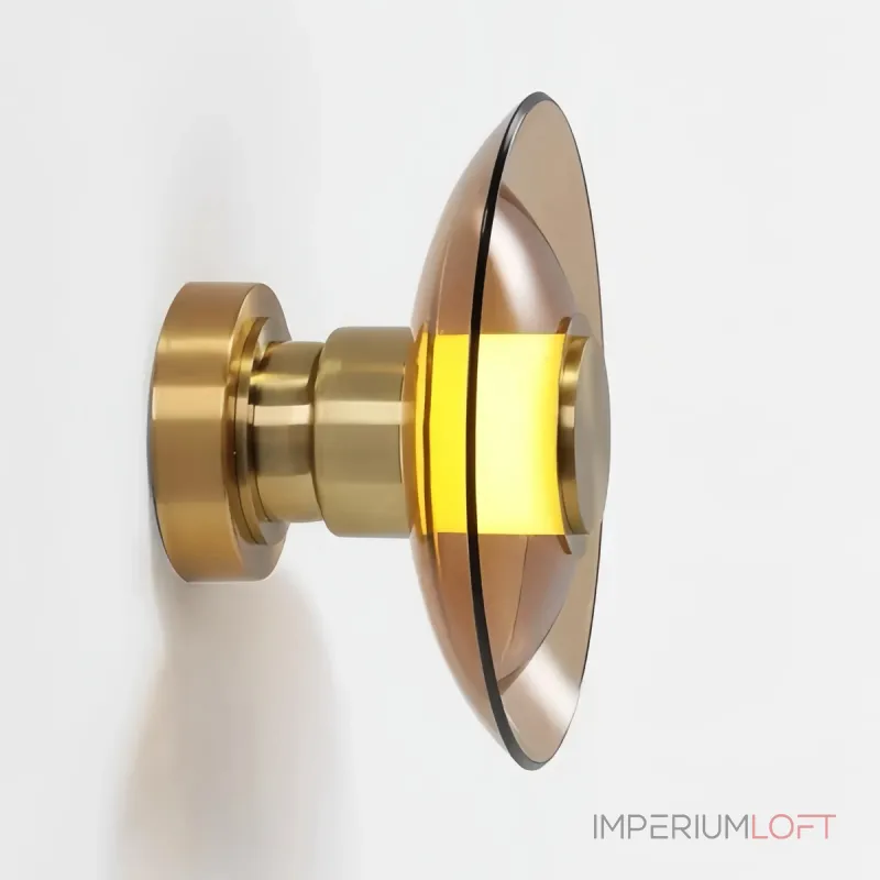 Настенно-потолочный светильник Delight Collection 8665 8665W/S gold/amber