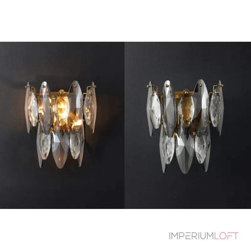 Настенный светильник Delight Collection MT8980 MT8980-W brass от ImperiumLoft Настенный светильник Delight Collection MT8980 MT8980-W brass от ImperiumLoft