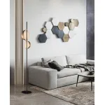 Торшер Delight Collection Floor lamp 10728F black/gold от ImperiumLoft