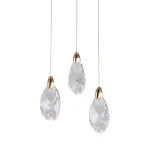 Подвесной светильник Delight Collection OD2440 OD2439-3 gold/clear
