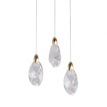 Подвесной светильник Delight Collection OD2440 OD2439-3 gold/clear