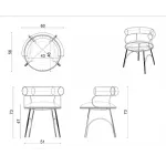 Стул Delight Collection Round Round Chair