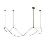 Подвесной светильник Delight Collection 10521 10521P brass/white