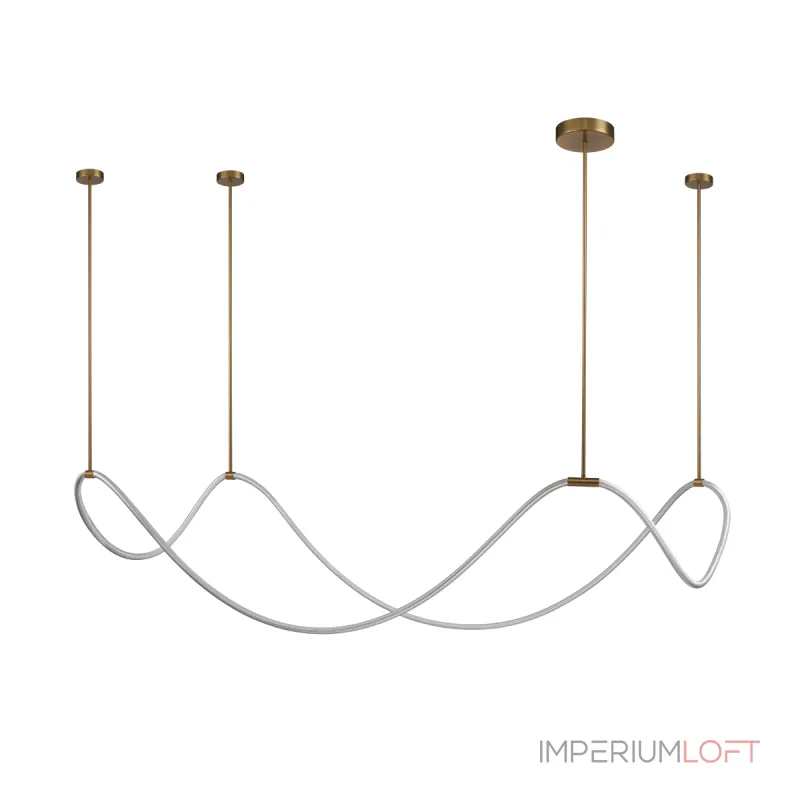 Подвесной светильник Delight Collection 10521 10521P brass/white