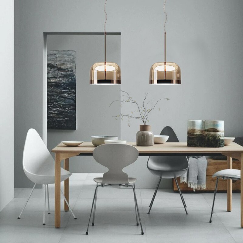 Подвесной светильник Delight Collection Equatore 9705P/L amber/copper