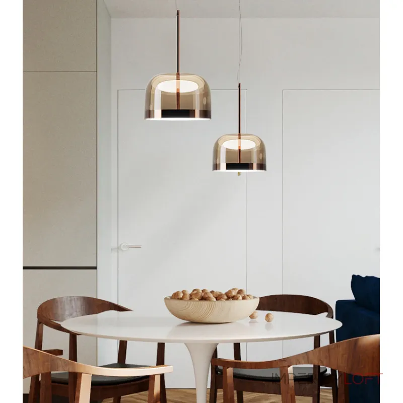 Подвесной светильник Delight Collection Equatore 9705P/L amber/copper