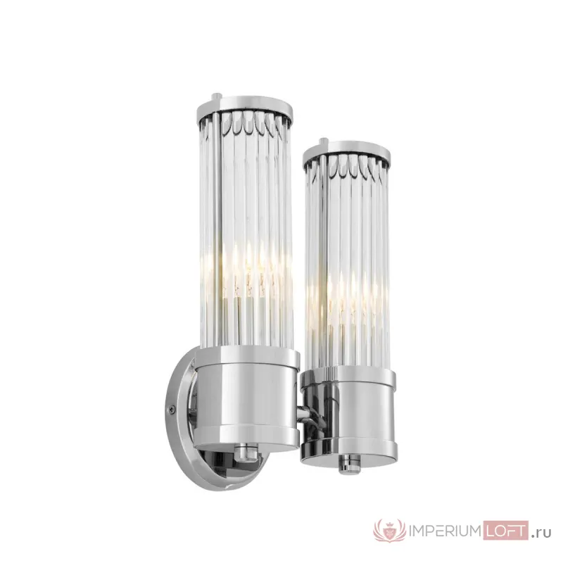 Светильник настенный Delight Collection Claridges BRWL7001-2-NP от ImperiumLoft