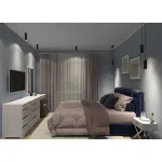 Накладной светильник Denkirs DK2000 DK2052-BK Цвет плафонов черный Цвет арматуры черный