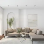 Встраиваемый светильник Denkirs FLAT DK2091-BK от ImperiumLoft