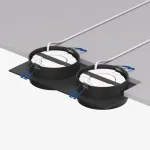 Встраиваемый светильник Denkirs Flat DK2092-BK