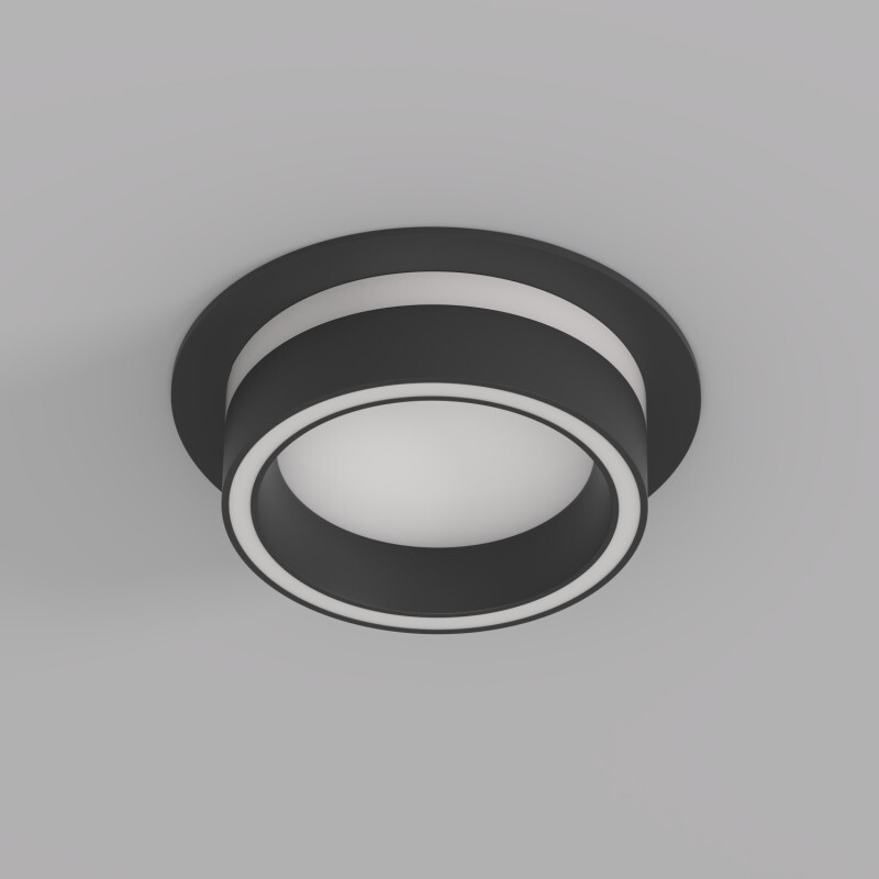 Встраиваемый светильник Denkirs NIKO DK2100-BK Встраиваемый светильник Denkirs NIKO DK2100-BK