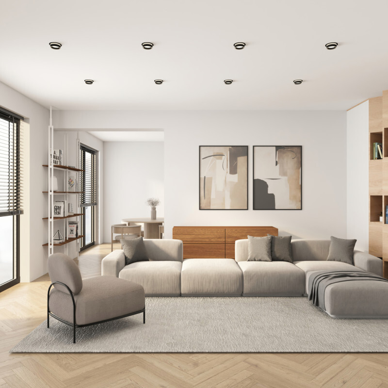 Встраиваемый светильник Denkirs NIKO DK2100-BK Встраиваемый светильник Denkirs NIKO DK2100-BK