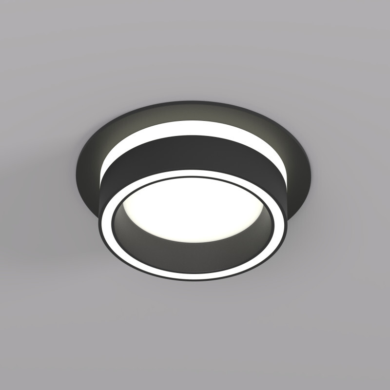 Встраиваемый светильник Denkirs NIKO DK2100-BK Встраиваемый светильник Denkirs NIKO DK2100-BK