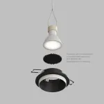 Встраиваемый светильник Denkirs DK2400-BK DK2400-BK