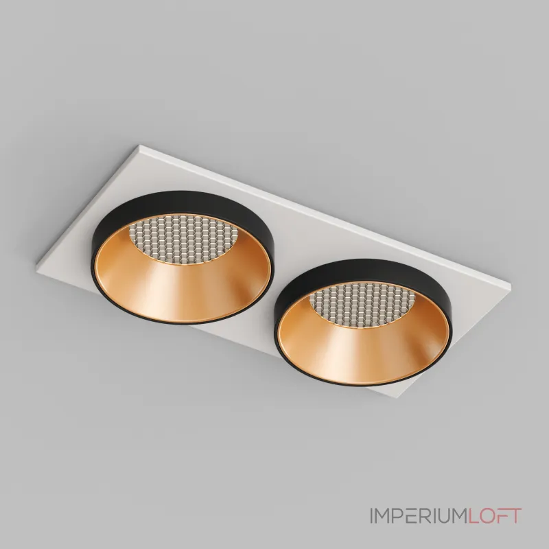 Встраиваемый светильник Denkirs DK2400 DK2422-GD Цвет арматуры золото от ImperiumLoft Встраиваемый светильник Denkirs DK2400 DK2422-GD Цвет арматуры золото от ImperiumLoft