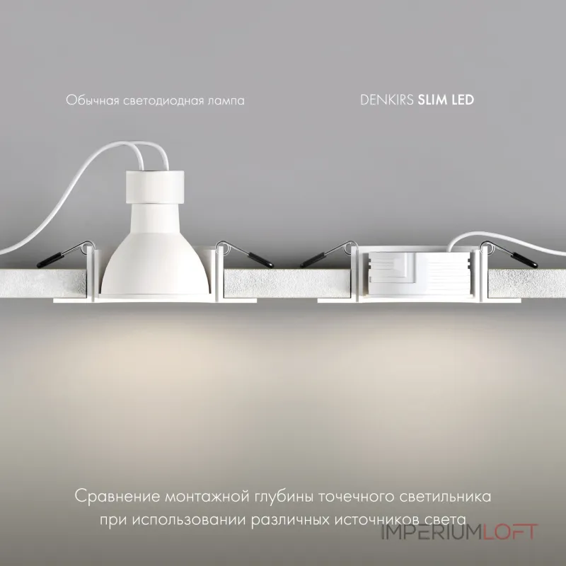 Светодиодный модуль Denkirs Slim Led DK3000-7W-BK