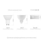 Светодиодный модуль Denkirs Slim Led DK3000-7W-BK