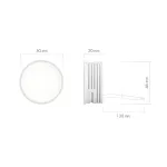Точечный светильник Denkirs Slim LED DK3000-7W-M