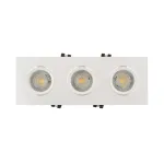 Встраиваемый светильник Denkirs DK3021 DK3023-WH цвет арматуры белый