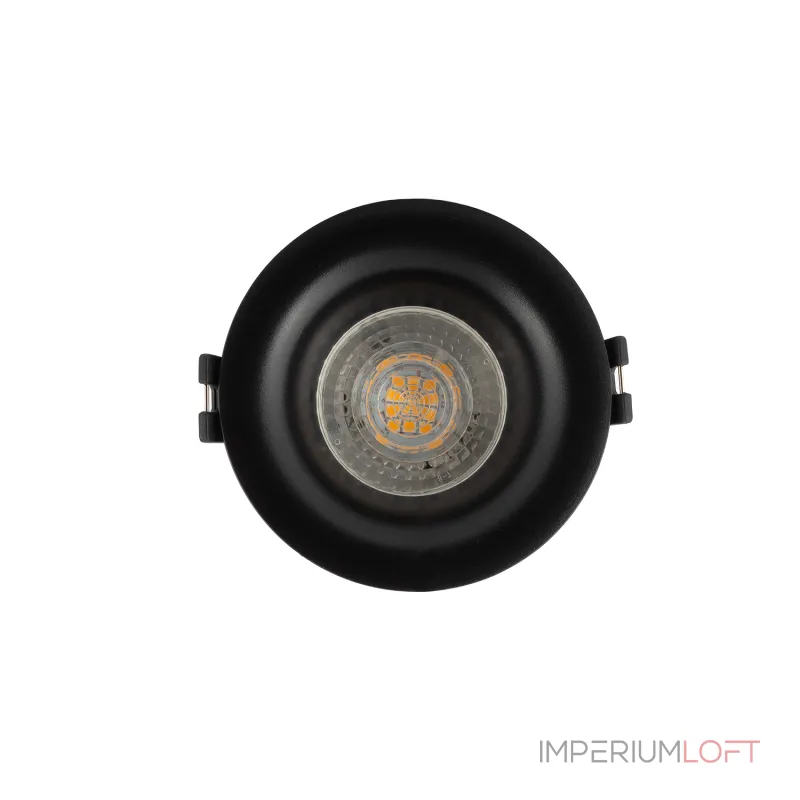 Встраиваемый светильник Denkirs DK3024 DK3024-BK цвет арматуры черный