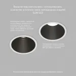 Встраиваемый светильник Denkirs DK3026 DK3026-WB Цвет арматуры черно-белый