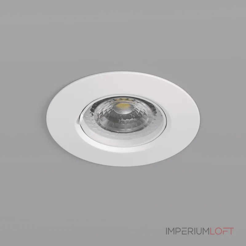Встраиваемый светильник Denkirs DK3028 DK3028-WH цвет арматуры белый от ImperiumLoft